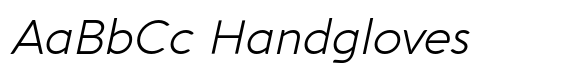 Aquawax Pro Light Italic image