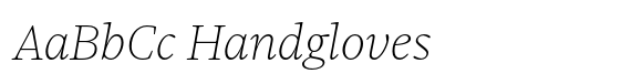 Sole Serif Hairline Italic image