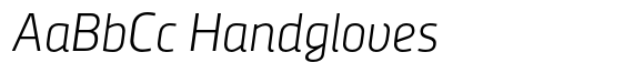 Decima Nova Pro Light Italic image