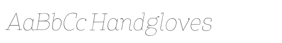Coats Thin Italic image
