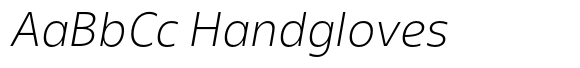 Gelder Sans Light Italic image