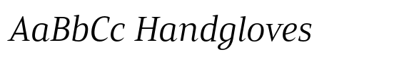 Mandrel Extended Regular Italic image