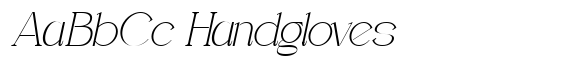 Callume Italic font sample