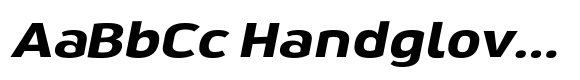 Kulutu Semi Bold Wide Italic image