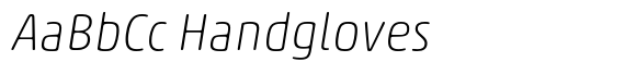 Akko Pro Rounded Thin Italic image