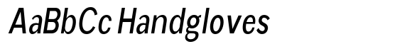 Radebin Medium Condensed Slant image