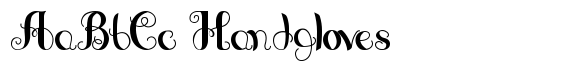 Angelique font sample