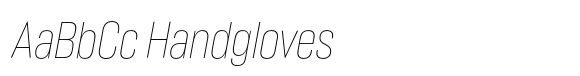 Lütschine Lutschine Thin Con x2 Italic image