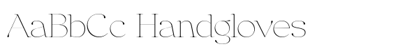 Anglica Serif Thin Expanded image