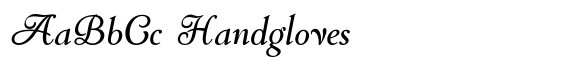 Sapphire Serenity Italic font sample