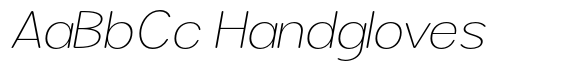 Brigife Soft Thin Expanded Italic image