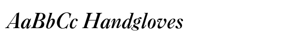 New Caslon SB Medium Italic image