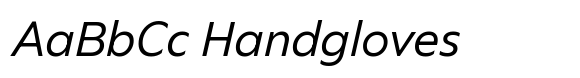Marie Sans Variable Italic image