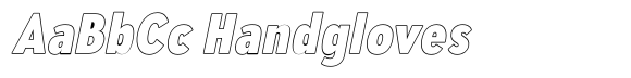 Aukim II Outline Black Condensed Italic image
