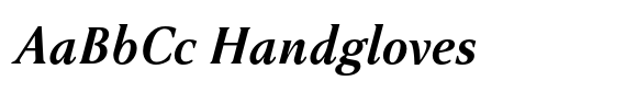 Haverj Bold Italic image