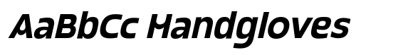 Gleh Semi Bold Slanted image