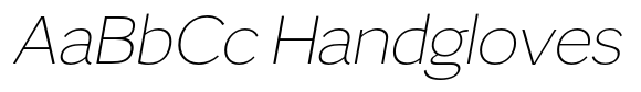 GS Haritsa Thin Italic image