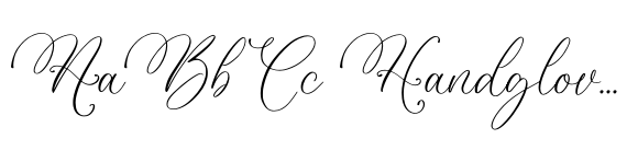 Vanelosia font sample