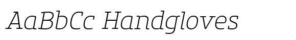 Core Slab M 25 Extra Light Italic image