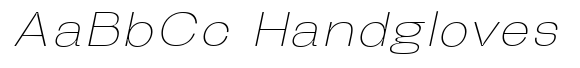 Kanakira Thin Inktrap Italic image