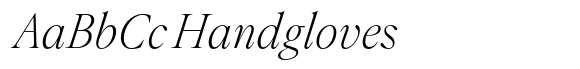 Montaigne Extralight Italic image