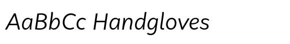 Faible Regular Italic image