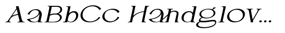 Calvoire Light Expanded Italic image