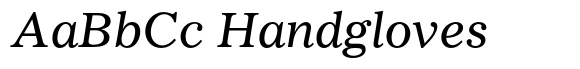 Gazette Std Italic image