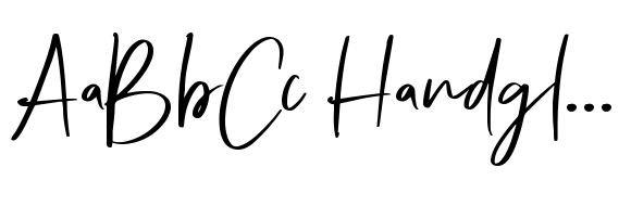 Summer Ocean font sample