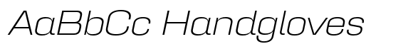 Karnchang Expanded Extra Light Italic image