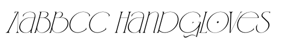 GENTO DREAM Italic image