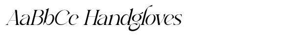 Wargika Italic font sample