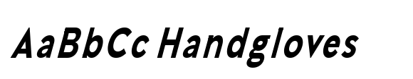 Bia Sans Low Se Bold Condensed Italic image