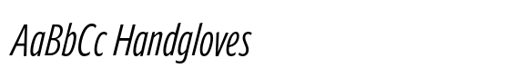 Forley Display Compressed Light Italic image