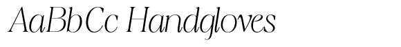 Calferia Condensed Italic Thin Italic image