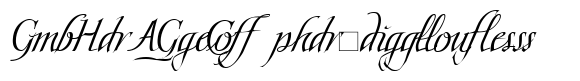 Scriptissimo Ligatures image