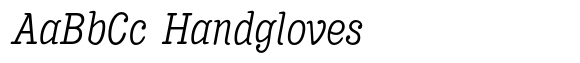 Enagol Math Light Italic image
