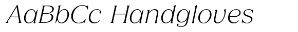 Honest Light Italic image
