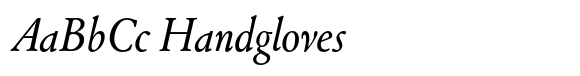 Cloister Old Style SB Roman Italic image