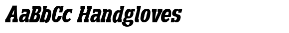 Gatron Bold Condensed Italic image