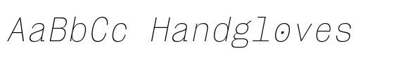 Montase Mono Thin Slant image