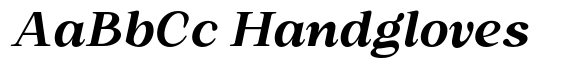 Romantic Editorial Extra Bold Italic image