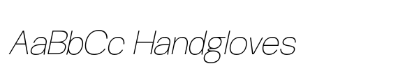 RCL Sendigo Italic Thin image