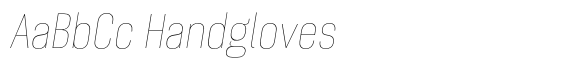 Nuqtra Arabic Hairline Italic image