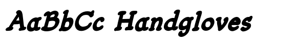 Fiddlefaddle Heavy Italic font sample