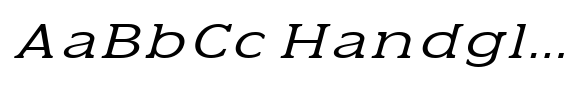 Kineks Light Slab Expanded Italic image