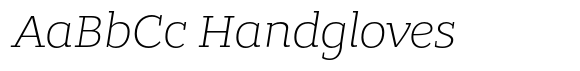 Bandera Cyrillic Light Italic image