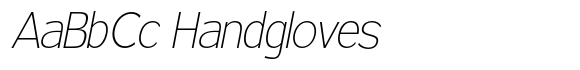 Ardelin Extra Light Semi Expanded Italic image