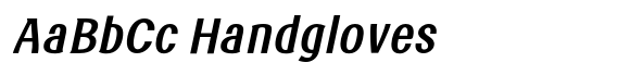 TypeOgraf Pro Condensed Semi Bold Italic image