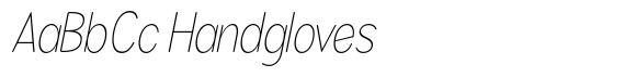 Rathing Soft Thin Condensed Italic image